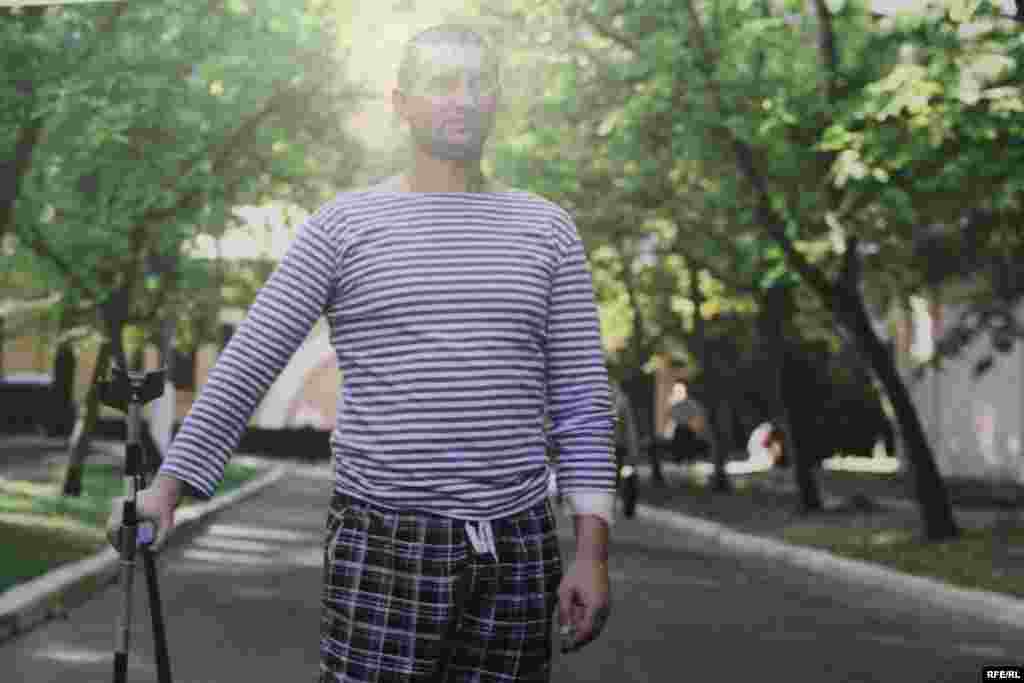 Федорченко Олександр. Десантник, кадровий офіцер. Ампутація ноги. Фото Олександра Чекменьова