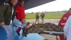 В Одесу прибув черговий літак з пораненими бійцями АТО (відео) В Одесу прибув черговий літак з пораненими бійцями АТО (відео)