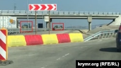 Российские БТР на трассе «Таврида», 26 марта 2019 год