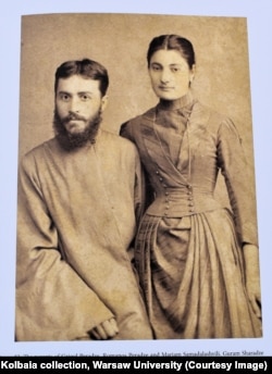 გრიგოლ ფერაძის მშობლები: რომანოზ ფერაძე და მარიამ სამადალაშვილი