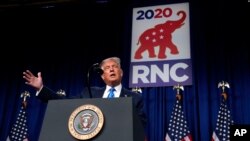 Дональд Трамп на з'їзді Республіканської партії, 24 серпня 2020 року