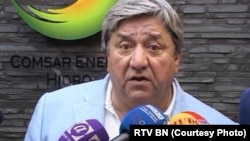 Rašid Sardarov tokom posjete Rudu, BiH (2014.)