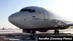 Один из самолетов Boeing компании "Аэрофлот"