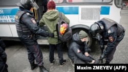 Задержания в Москве