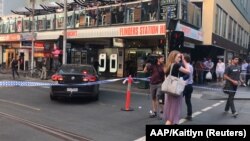 Місце інциденту в Мельбурні, 21 грудня 2017 року