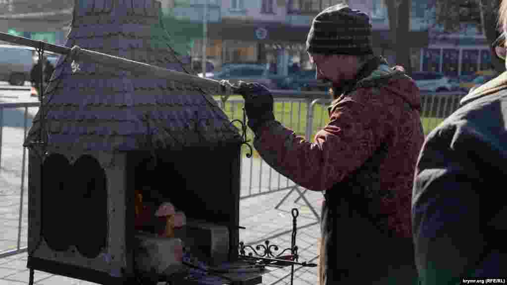 Которые готовили там же – в парке на ярмарке 