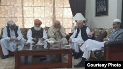 د پښتنو سیاسي او مذهبي ګوندونو مشران