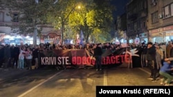 Protestna šetnja u Novom Sadu, 5. novembar 2024.