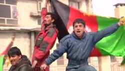 Afghans Celebrate First Victory In Cricket World Cup Afghans Celebrate First Victory In Cricket World Cup