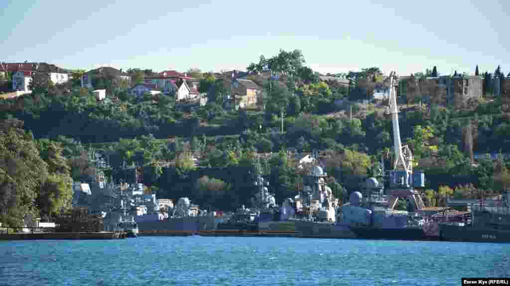 Кілен-бухта, в якій розташований «13 судноремонтний завод Чорноморського флоту Росії»