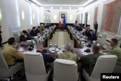 Ședința de urgență a guvernului polonez, după ce Varșovia a doborât mai multe drone rusești.