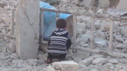 Військові літаки завдали ударів по півночі провінції Хомс у Сирії (відео)