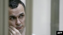 Олег Сенцов під час засідання у російському суді, липень 2015 року