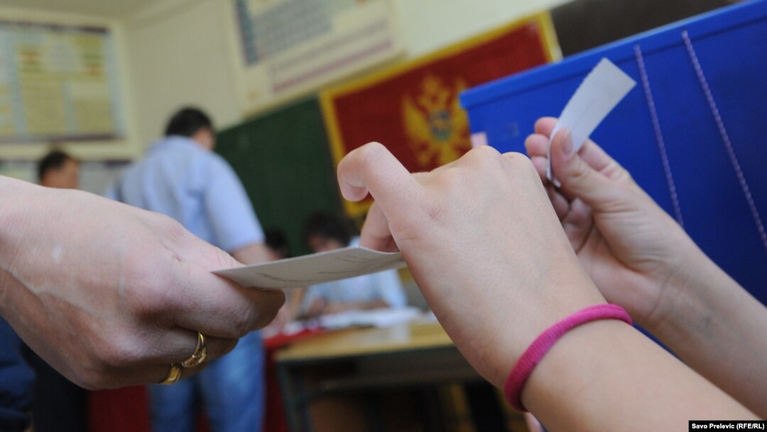Biračko mjesto u Podgorici, ilustrativna fotografija