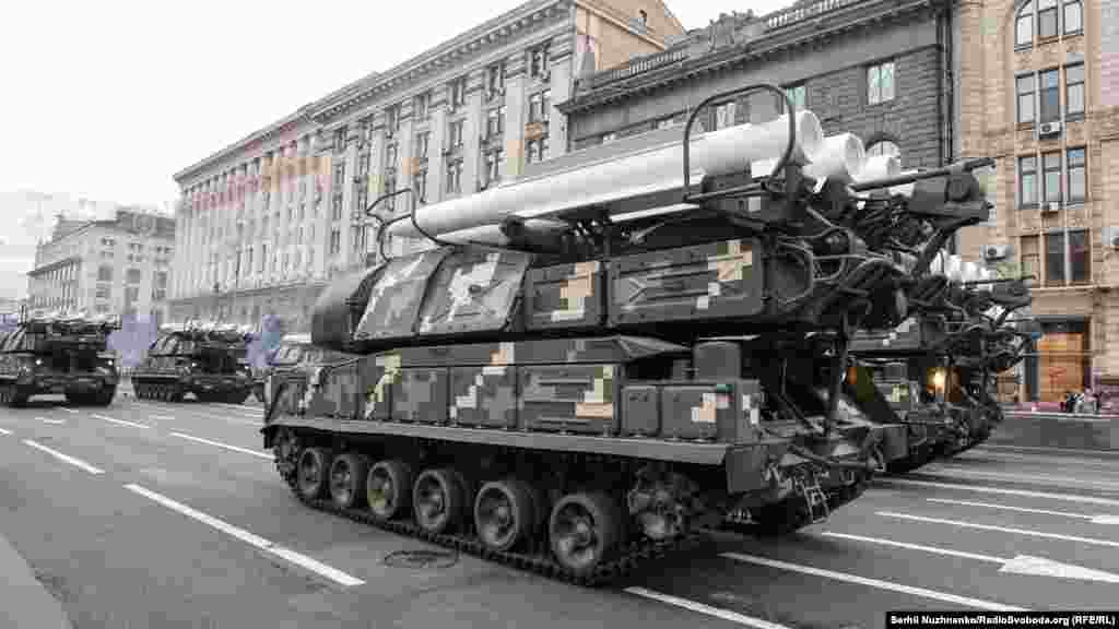 Самохідні вогневі установки «БУК-М1»