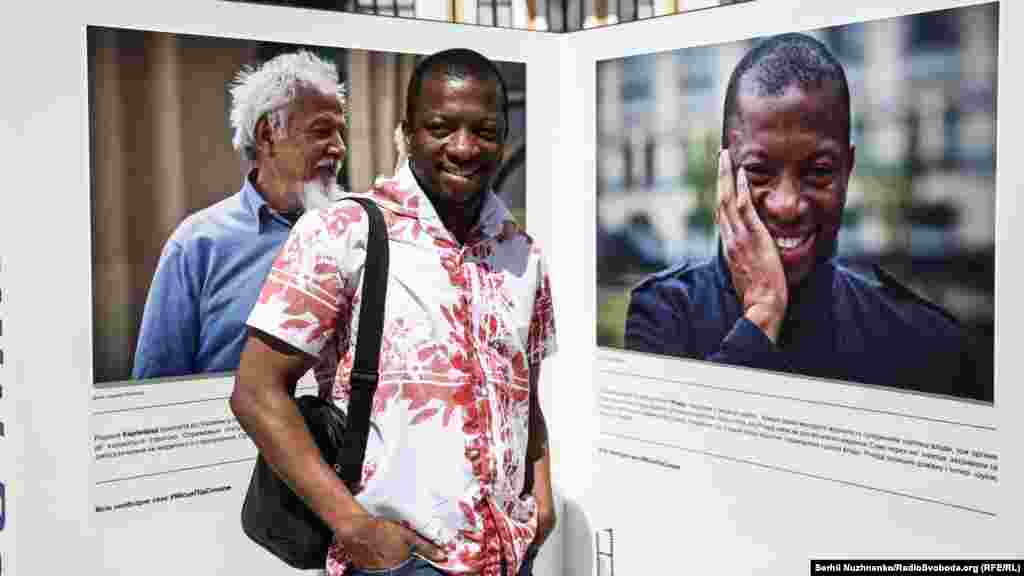 Річард – біженець з Демократичної Республіки Конго, залишив домівку і тепер шукає захисту в Україні.