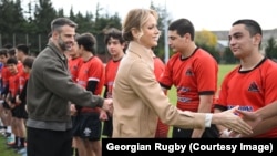 Давид Качарава и Княгиня Монако Шарлен