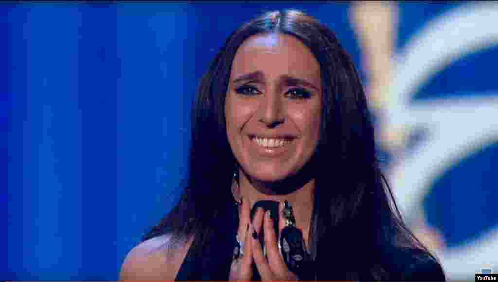 Украинская певица из Крыма Джамала победила в первом полуфинале украинского отбора на «Евровидение», 6 февраля 2016 года