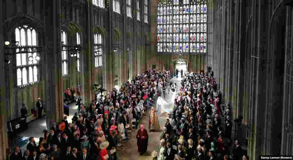 Каплиця святого Георгія, де і відбувається урочиста церемонія