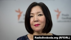 Журналістка з Казахстану Жанара Ахметова