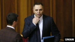 Андрей Портнов, советник бывшего президента Украины Виктора Януковича, в зале заседаний Верховной Рады Украины. Киев, 7 ноября 2013 год