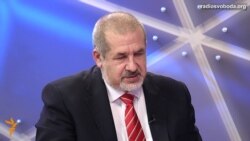 Рефат Чубаров – гість празької студії Радіо Свобода Рефат Чубаров – гість празької студії Радіо Свобода