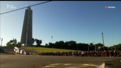 На Кубі почалося громадське прощання з Фіделем Кастро (відео) На Кубі почалося громадське прощання з Фіделем Кастро (відео)