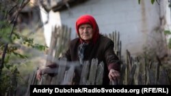 Раїса, жителька села Богданівка, Донецької області