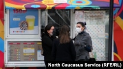 Одна из торговых точек в Махачкале