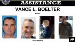 Фото Вэнса Белтера, распространенные полицией в ходе его поисков