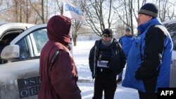 Спостерігачі СММ ОБСЄ в Авдіївці, 30 січня 2017 року