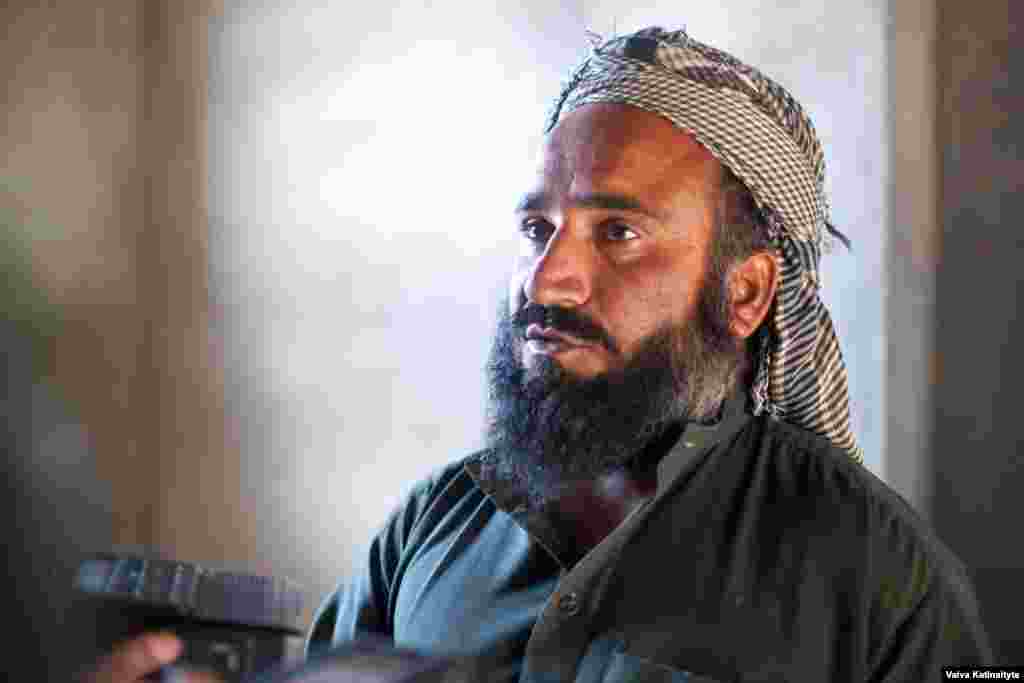 Naimatullah was running a school for Afghan refugees in the Pakistani town of Sialkot. Now he lives in a refugee camp outside Kabul. 