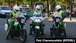 Полиция на улицах Берлина