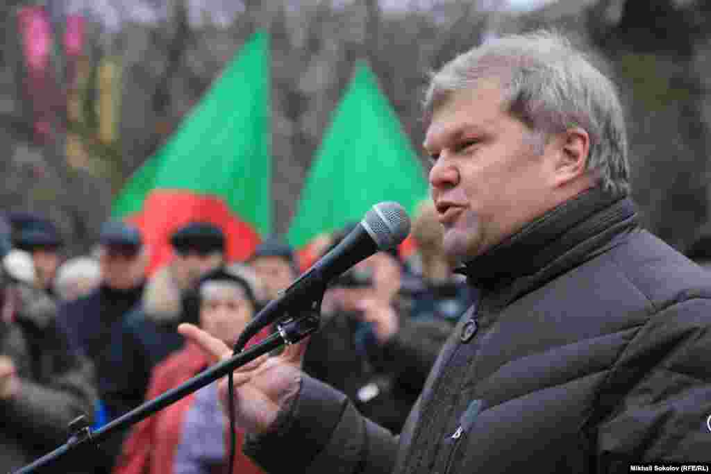 ТВ-2 поддержал лидер партии "Яблоко" Сергей Митрохин