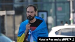 Організатор акції в Берліні Олександр Снідалов