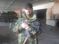 Кирило Недря у Донецькому аеропрту. Вересень 2014 року