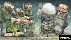 Політична карикатура Олексія Кустовського