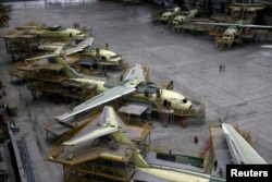 На авиазаводе "Антонов" в Киеве