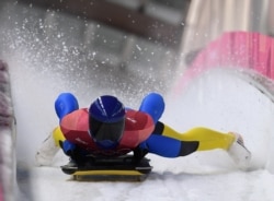 Владислав Гераскевич перший представник України на Олімпійських іграх у скелетоні за часи Незалежності. Він дебютував на Олімпійських іграх у Пхьончхані-2018 року