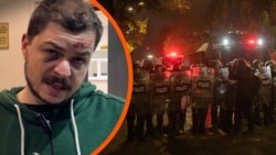 Журналіст Радіо Свобода, затриманий поліцією у Грузії, розповів про побиття (відео) Журналіст Радіо Свобода, затриманий поліцією у Грузії, розповів про побиття (відео)