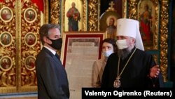 Митрополит Епіфаній зустрівся з держсекретарем США Блінкеном – фоторепортаж