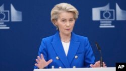 Урсула Фон дер Ляєн повторила думку, що мита шкодять бізнесу і споживачам як у США, так і в Євросоюзі