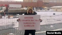 Сергей Зверев на Красной площади, 4 марта 2019 года