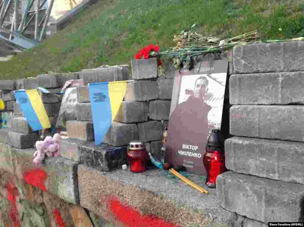 Институтская, аллея Небесной сотни