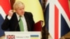 Боріс Джонсон під час візиту в Україну, 1 лютого 2022 року