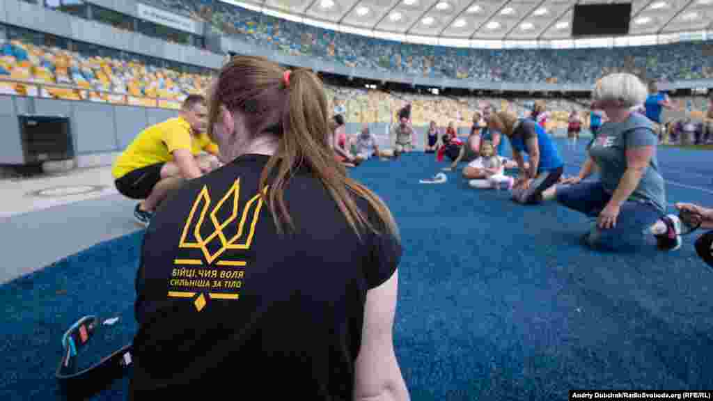 «Бійці, чия воля сильніша за тіло» – напис на футболці Олі Бенди. І це справді так