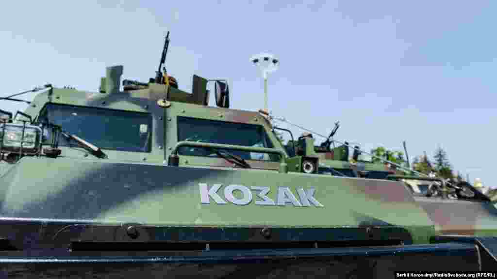 Броньовані автомобілі «Козак» на службі у полку Національної гвардії «Азов»