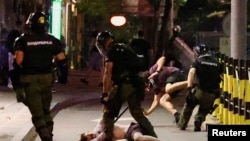 Policija na protestu 28. juna u Beogradu