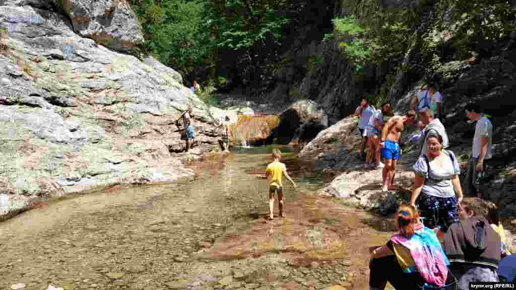 Конечный пункт маршрута – «ванны молодости»