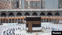 Паломники в Мекке, 29 июля 2020 года